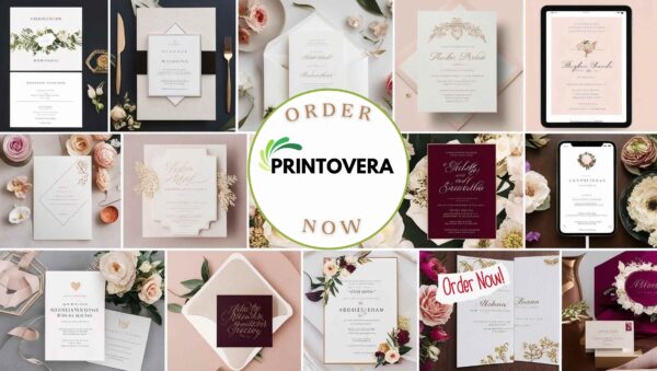 wedding printed cards